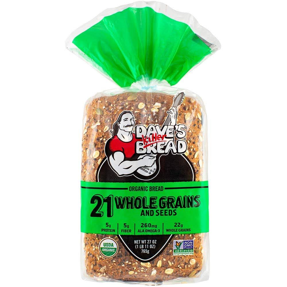 Dave's Killer Bread 21 Whole Grains and Seeds Organic Bread - 27oz