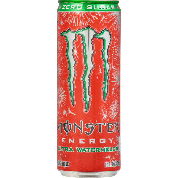 Monster Energy Drink, Ultra Watermelon - 12 fl oz