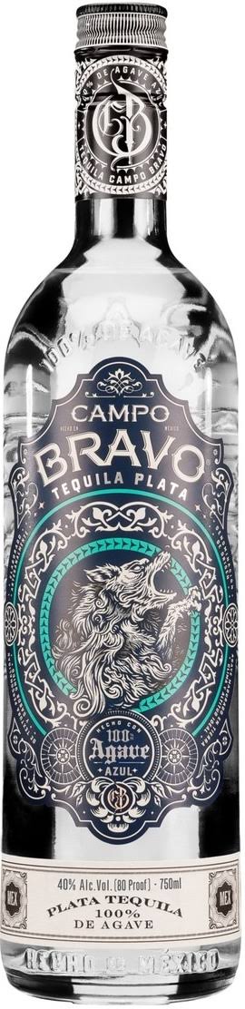 Campo Bravo Tequila Plata - 750 ml