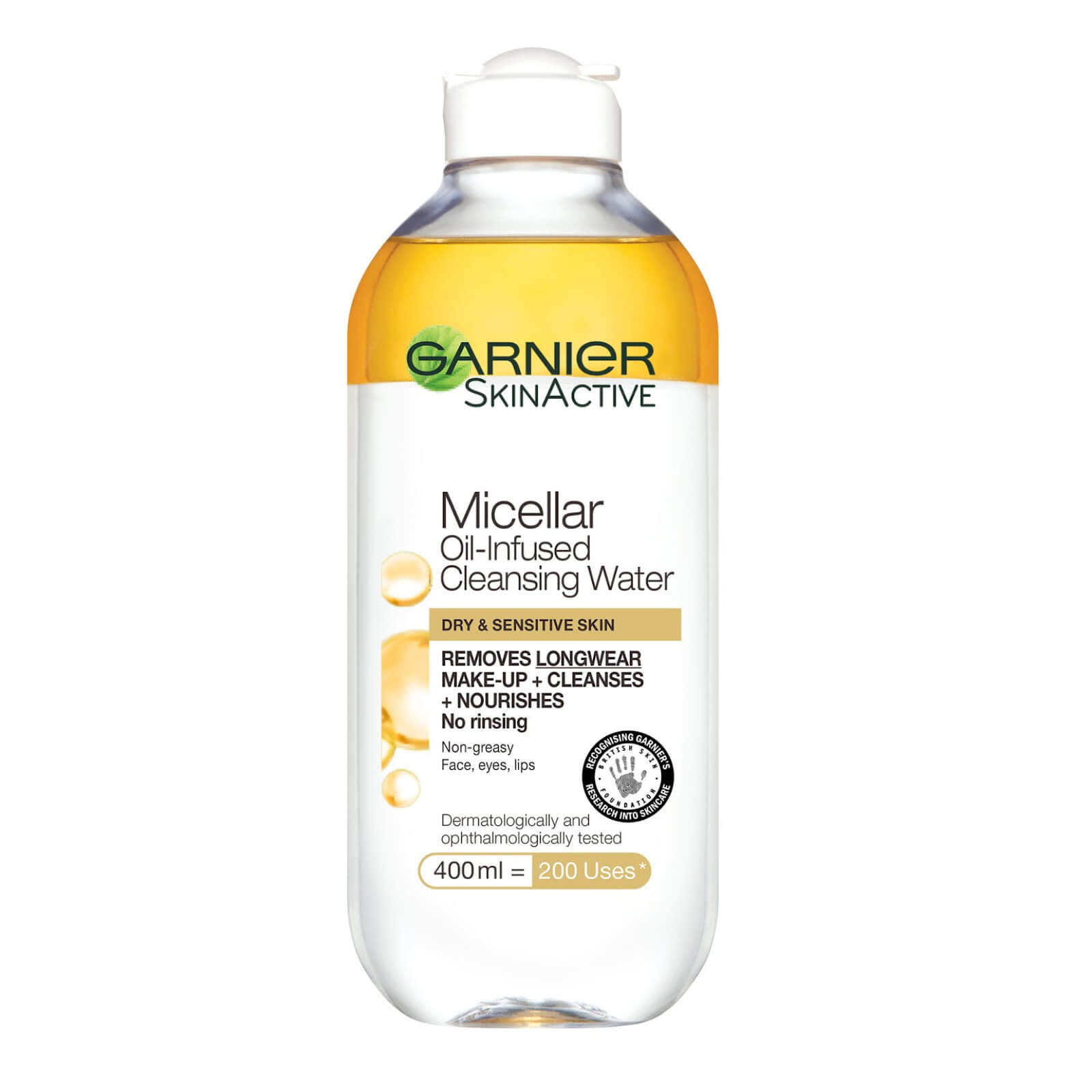 Garnier Micellar Water Oil Infused 400 ml