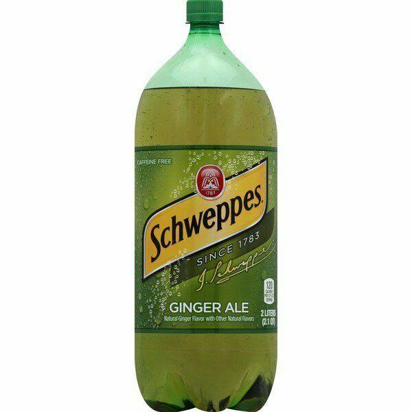 Schweppes Ginger Ale Caffeine Free - 2l