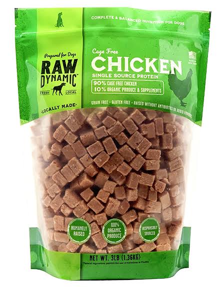 Raw Dynamic Frozen Chicken 6lbs for Dogs