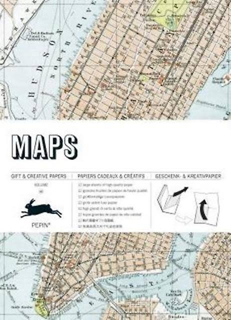 Maps: Gift and Creative Paper Book, Volume 60 - Pepin Van Roojen