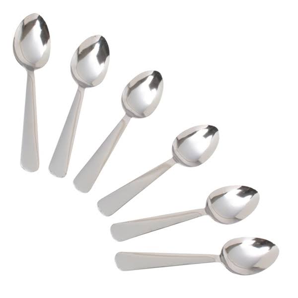 Kitchencraft Stainless Steel Teaspoons, 14 Cm (set Of 6)