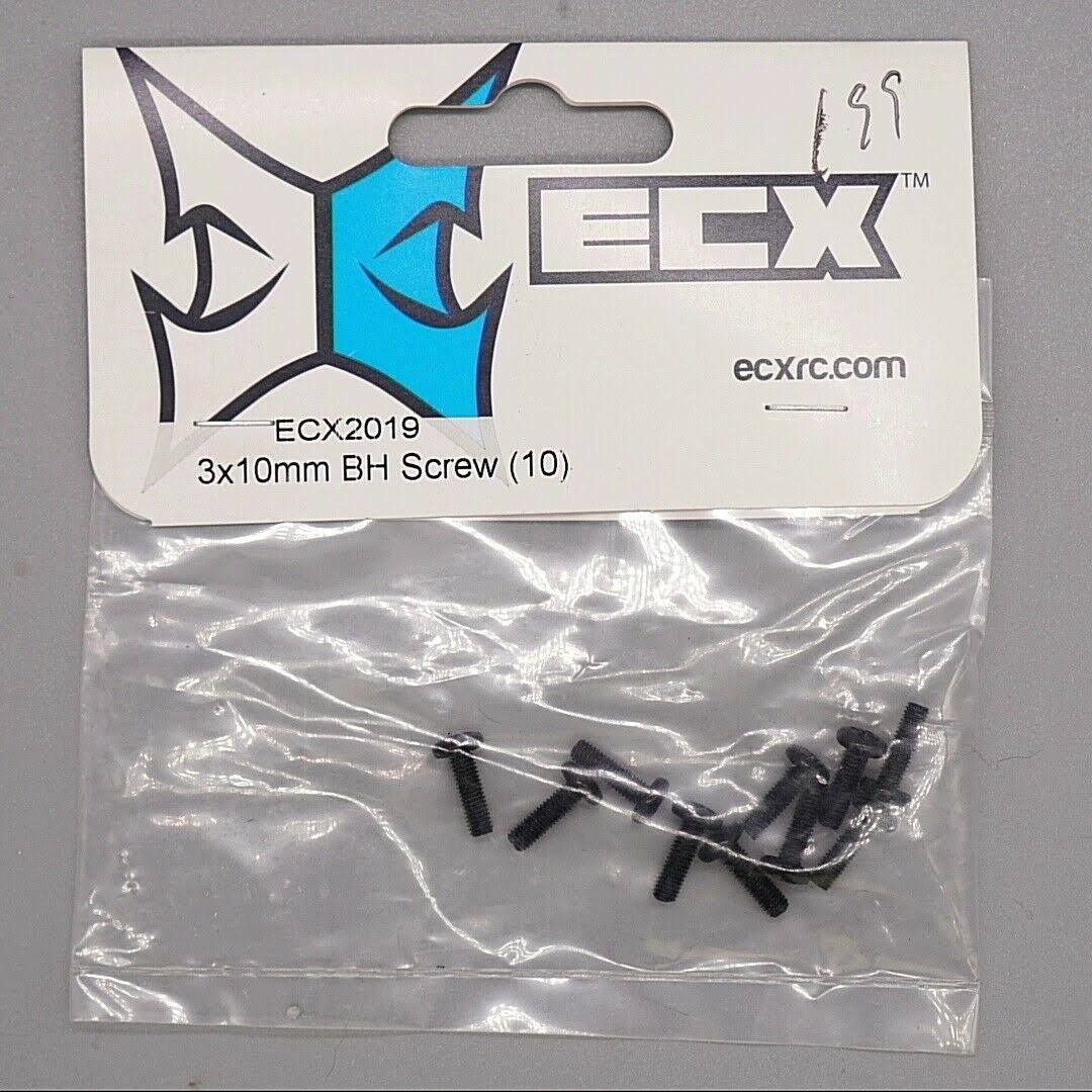 ECX Ruckus Ecx2019 RC Vehicle Flat Head Screw - 10pcs