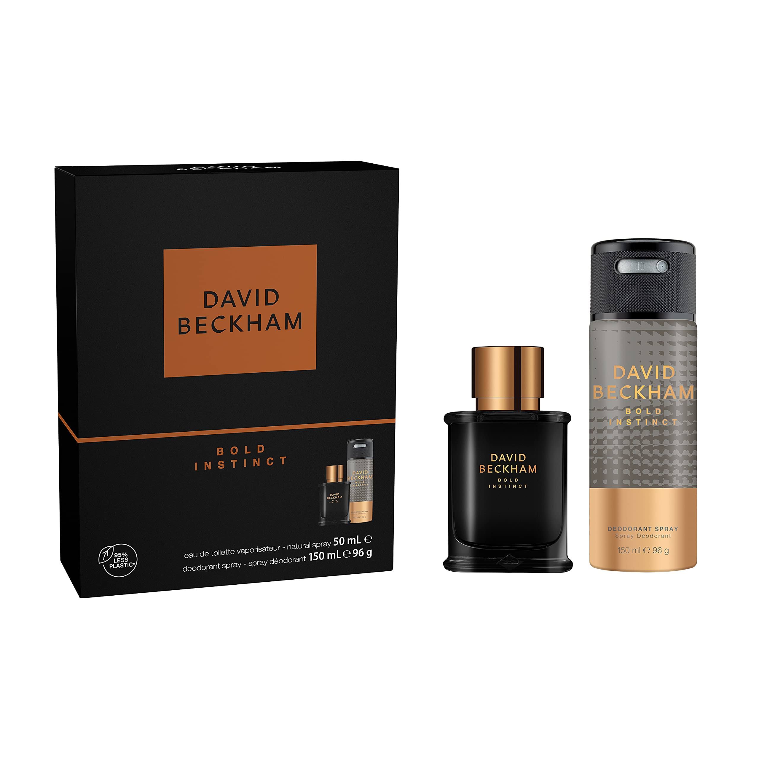 David Beckham Bold Instinct 50ml EDT Spray + 150ml Deodorant Gift Set