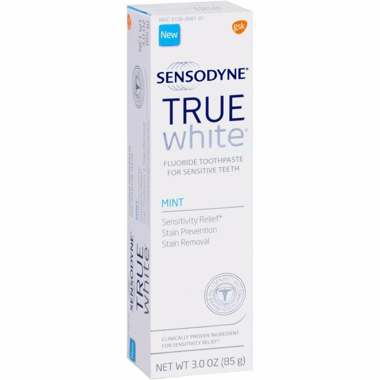 Sensodyne True White Toothpaste - Mint, 85g