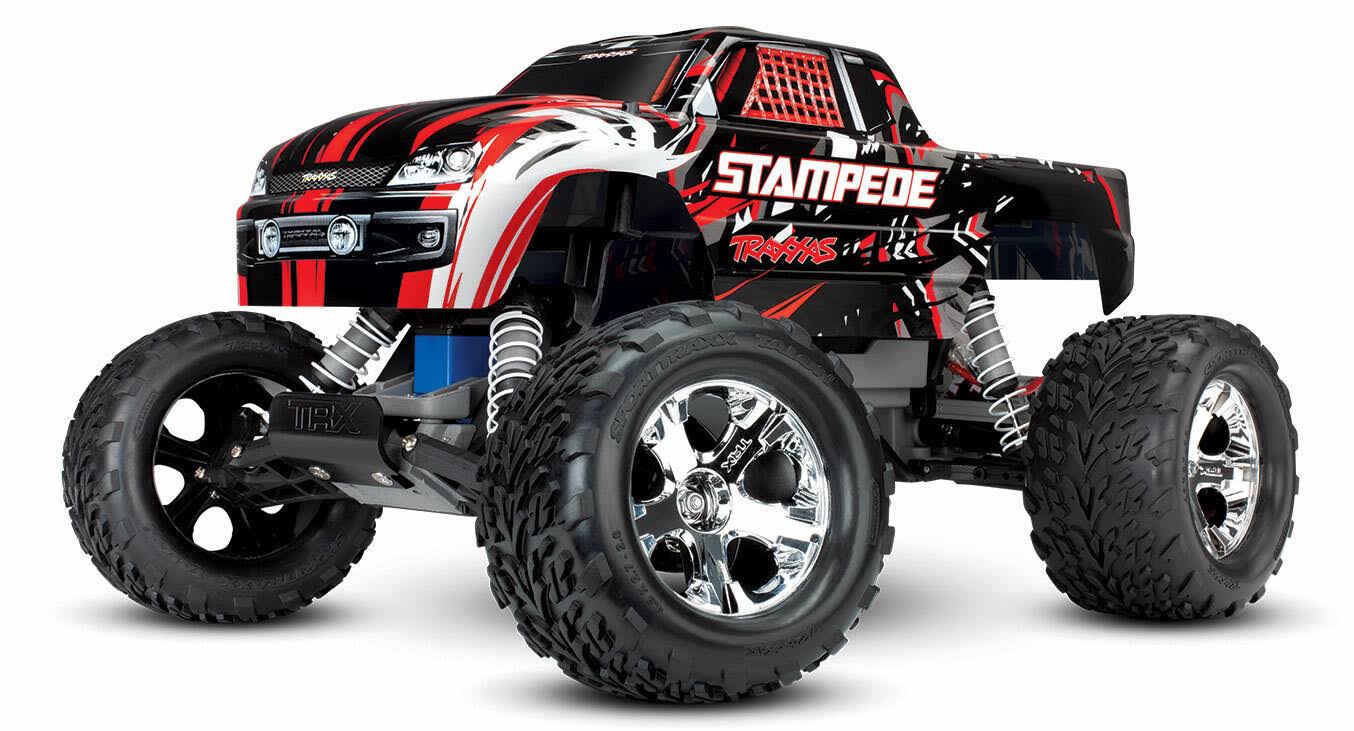 Traxxas Stampede XL-5 2WD (TQ/No Batt or Chg) C-TRX36054-4 Red