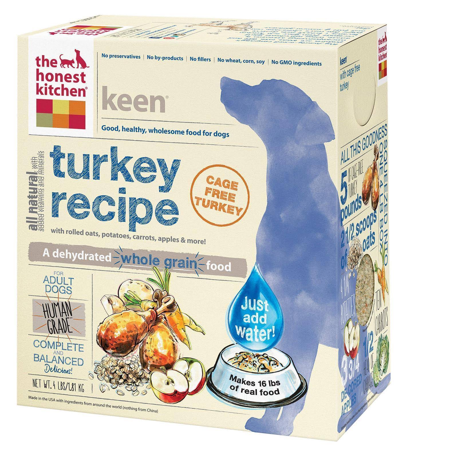The Honest Kitchen Whole Grain Dog Food - Turkey Recipe, 4lbs