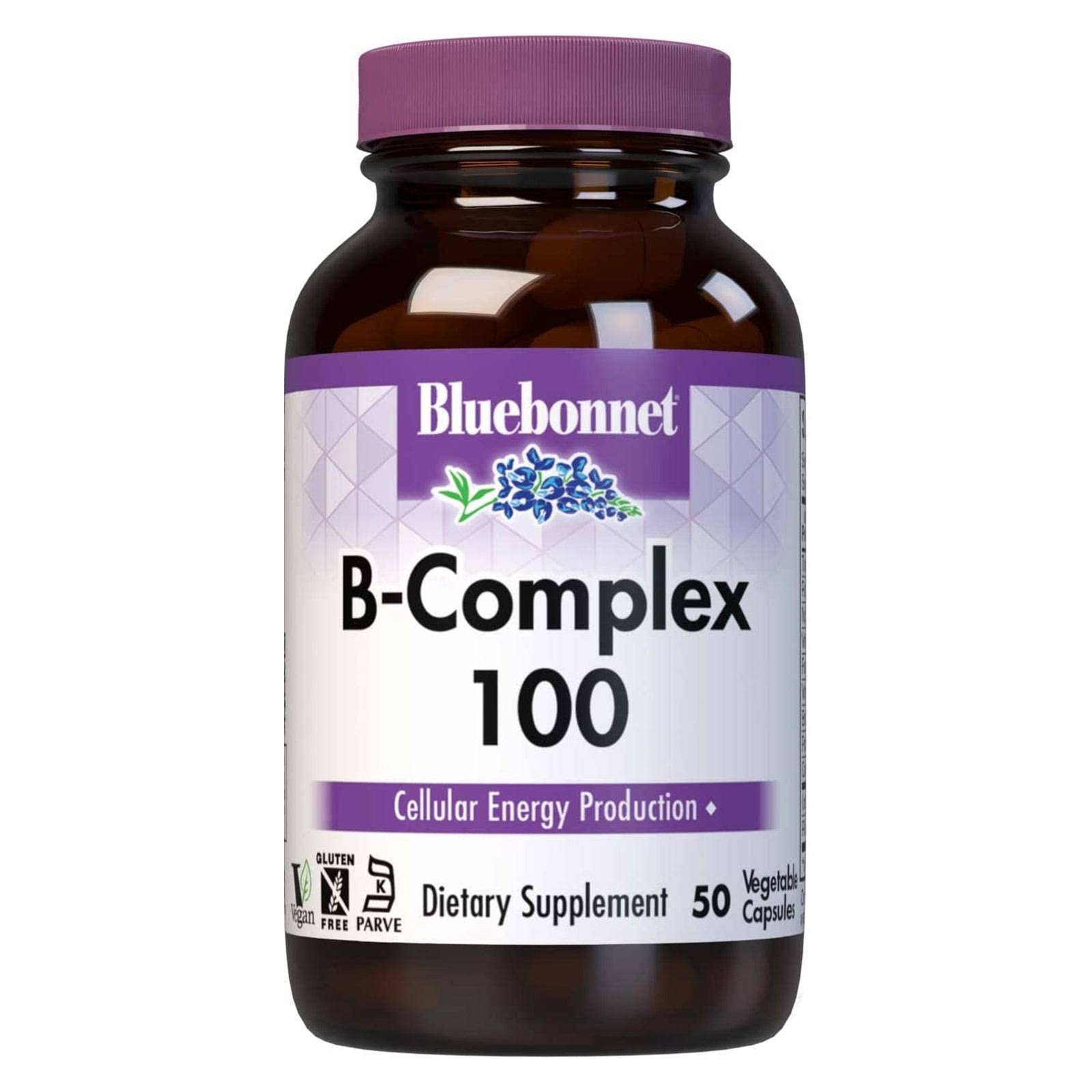 Bluebonnet B-Complex 100 Dietary Supplement - 250 Vcaps