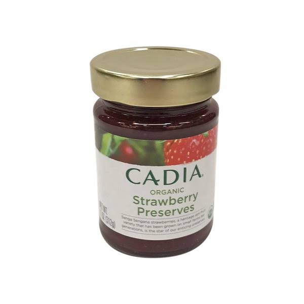 Cadia Preserves, Organic, Strawberry - 11 oz