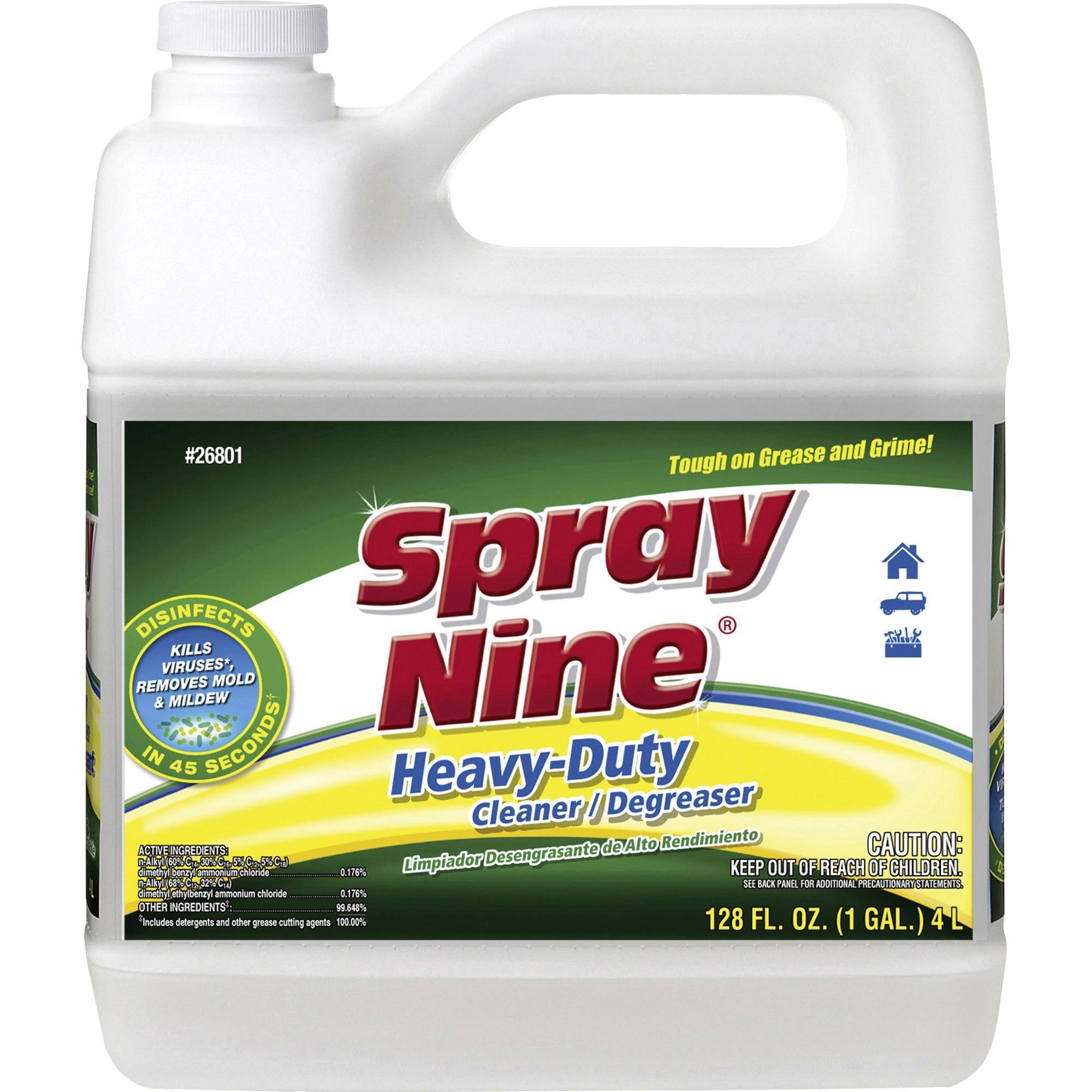 Spray Nine Heavy Duty Cleaner Degreaser and Disinfectant - 1gal