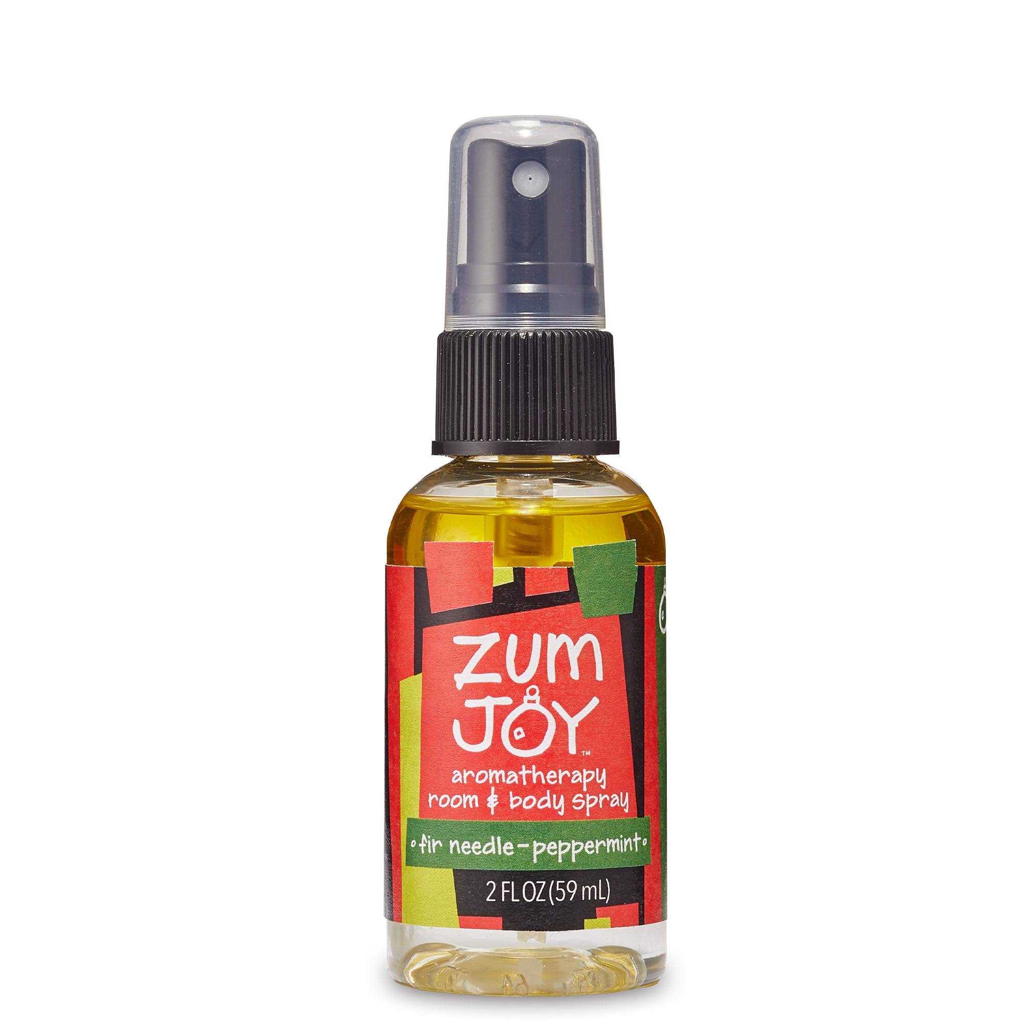 Zum Joy Room & Body Spray, Aromatherapy, Fir Needle-Peppermint - 2 fl oz