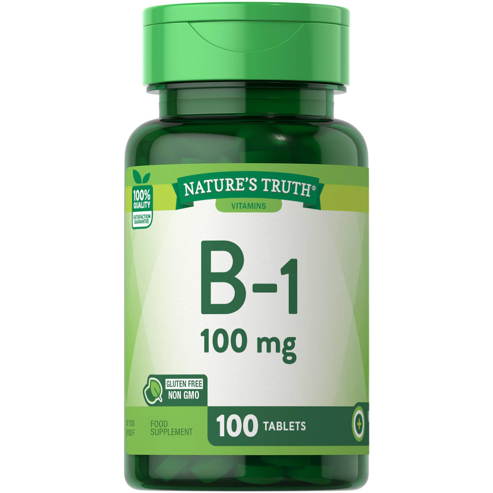 Nature's Truth Vitamin B-1 100mg Tablets - x100