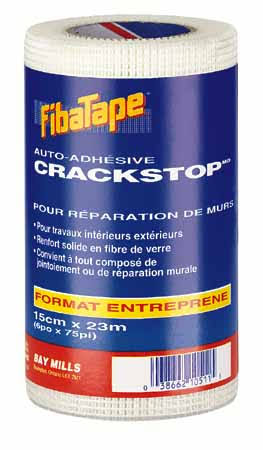 Fibatape Crack Stop Fabric Fiberglass Self Adhesive