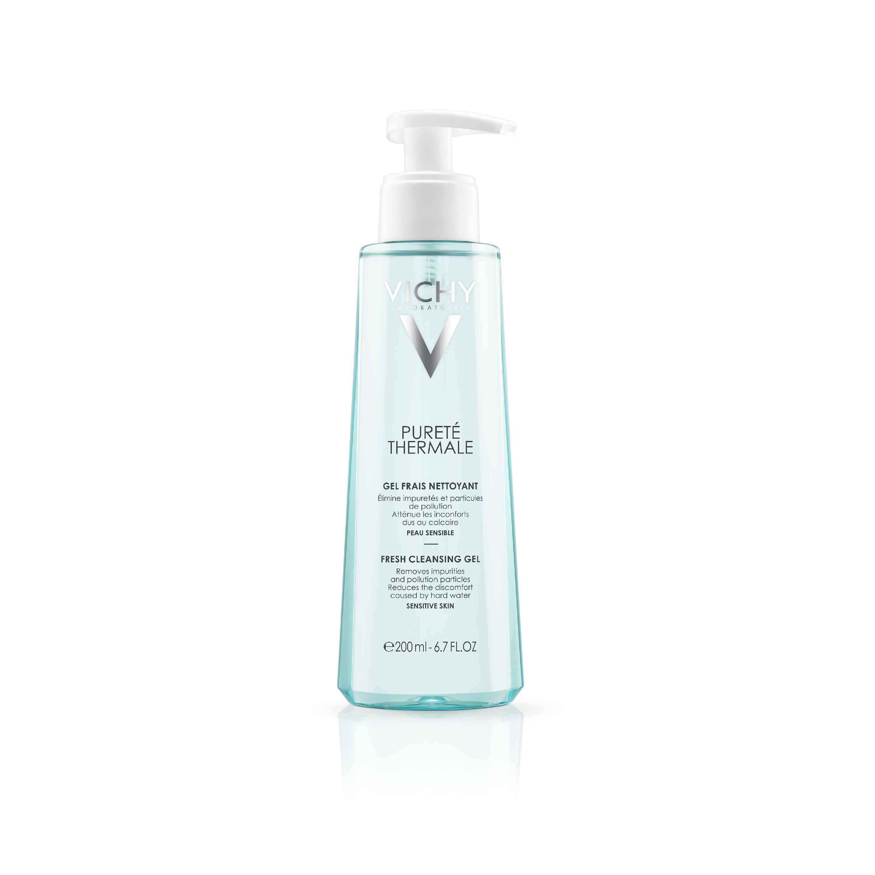 Vichy Purete Thermale Fresh Cleansing Gel - Sensitive Skin, 200ml