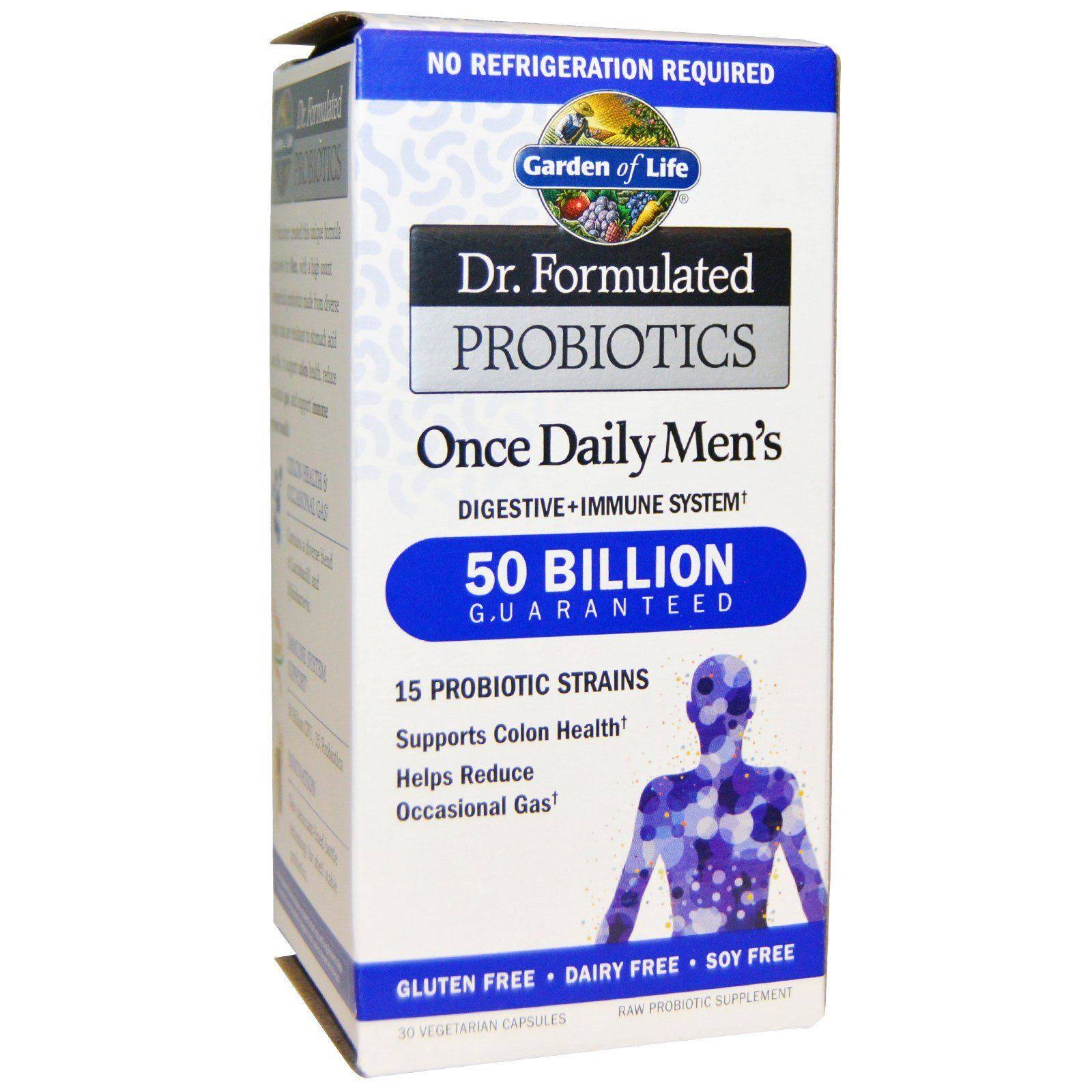 Dr. Formulated Probiotics Once Daily Men's Immune System Support - 30 Capsules