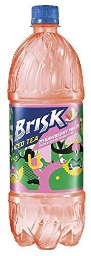 Brisk Iced Tea Strawberry Melon, 1 Liter, 15 Units