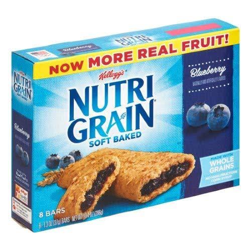 Kellogg's Nutri-Grain Cereal Bars - Blueberry, 8ct, 10.4oz