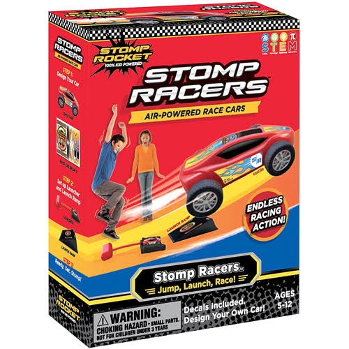 Stomp Racers by Stomp Rocket-Toy Car Launcher, Air Powered Car for RAC