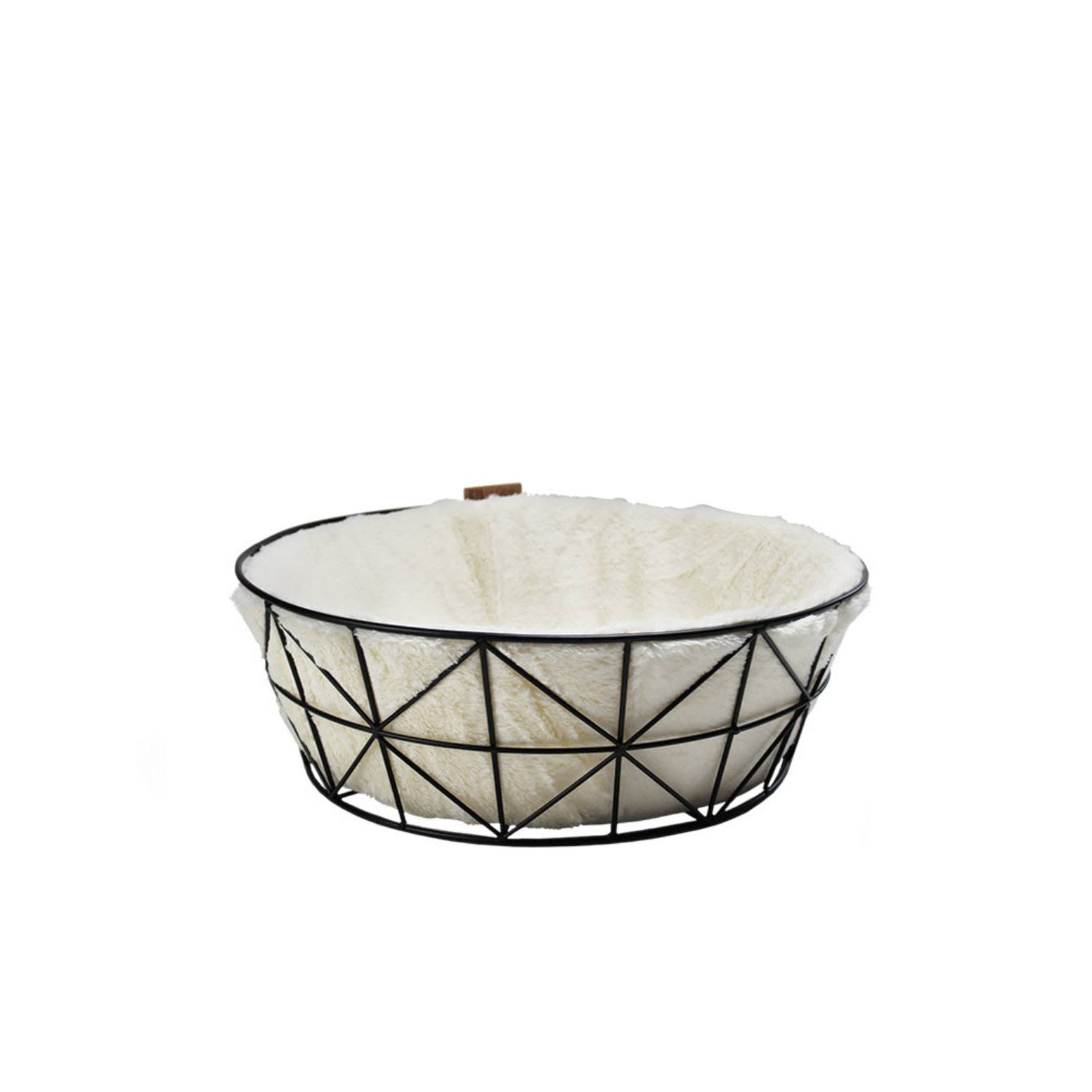 BeOneBreed Cat Wire Basket & Cushion