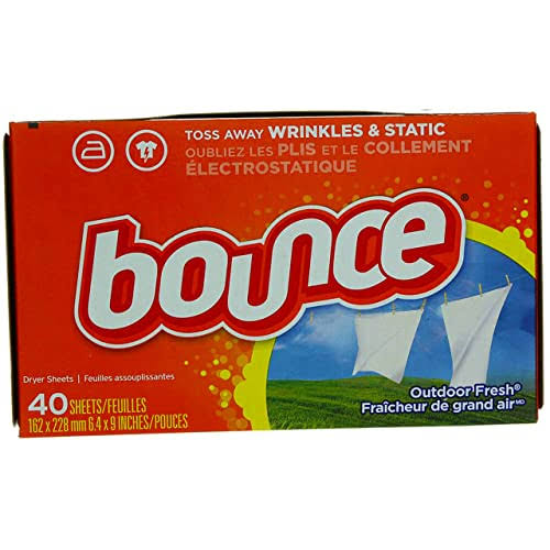 Bounce Outdoor Fresh Dryer Sheets - 40 Sheets