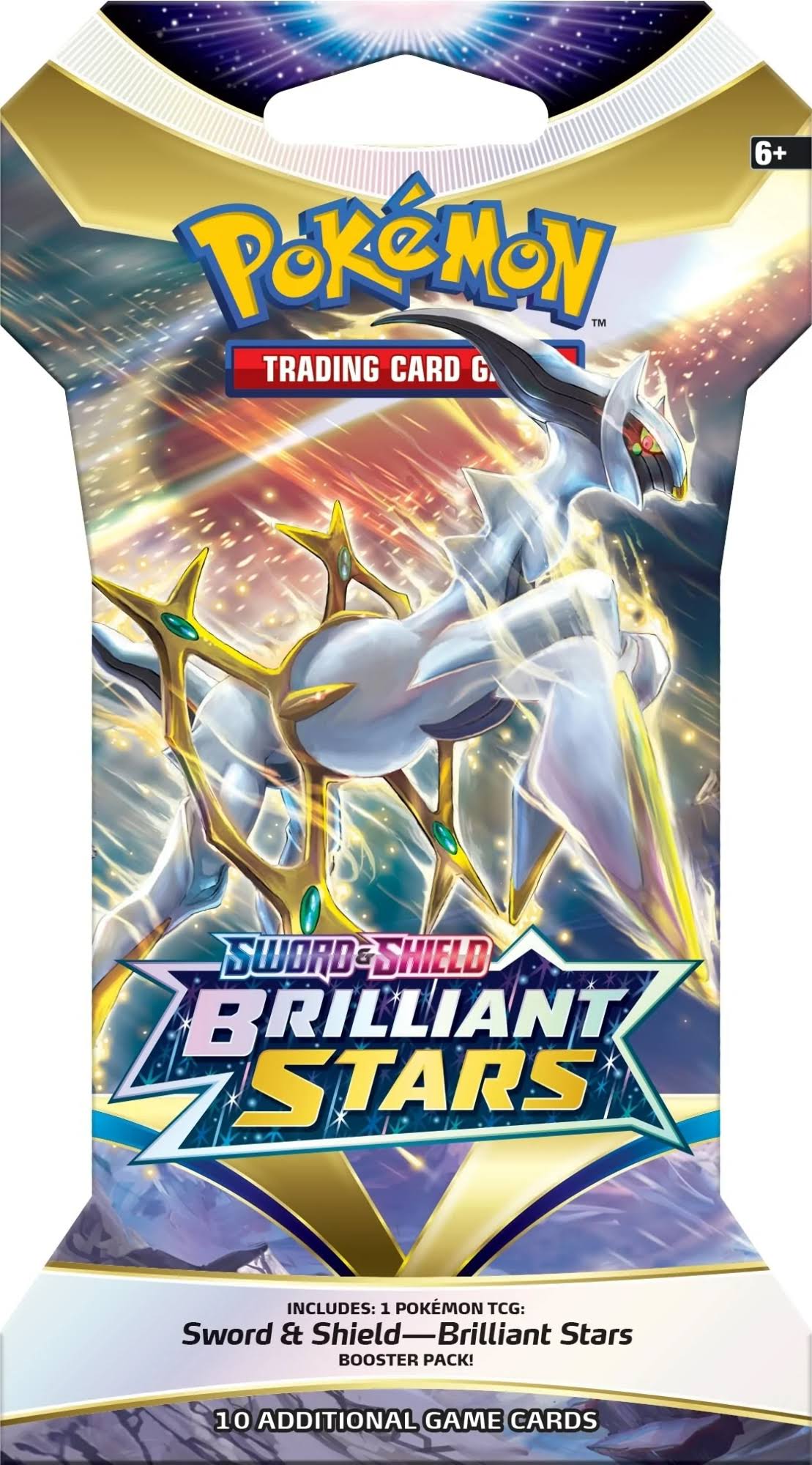 Pokemon - Sword and Shield - Brilliant Stars - Sleeved Booster TCG
