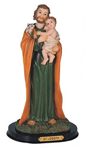 StealStreet SS-G-312.09 12-Inch Saint Joseph Holy Figurine Religious Decoration Statue Decor