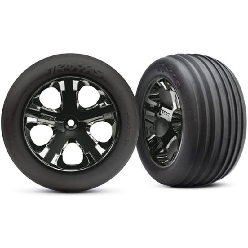 Traxxas Alias Front Tires - Black, 2.8", x2