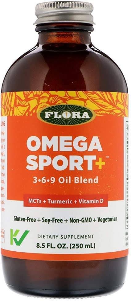 Flora - Omega Sport+ 3-6-9 Oil Blend - 8.5 fl. oz (250 ml)