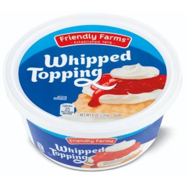 Friendly Farms Whipped Topping - 8 oz