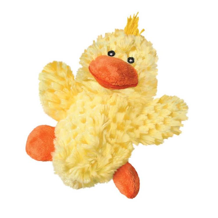 Kong Duckie Catnip Toy - Yellow