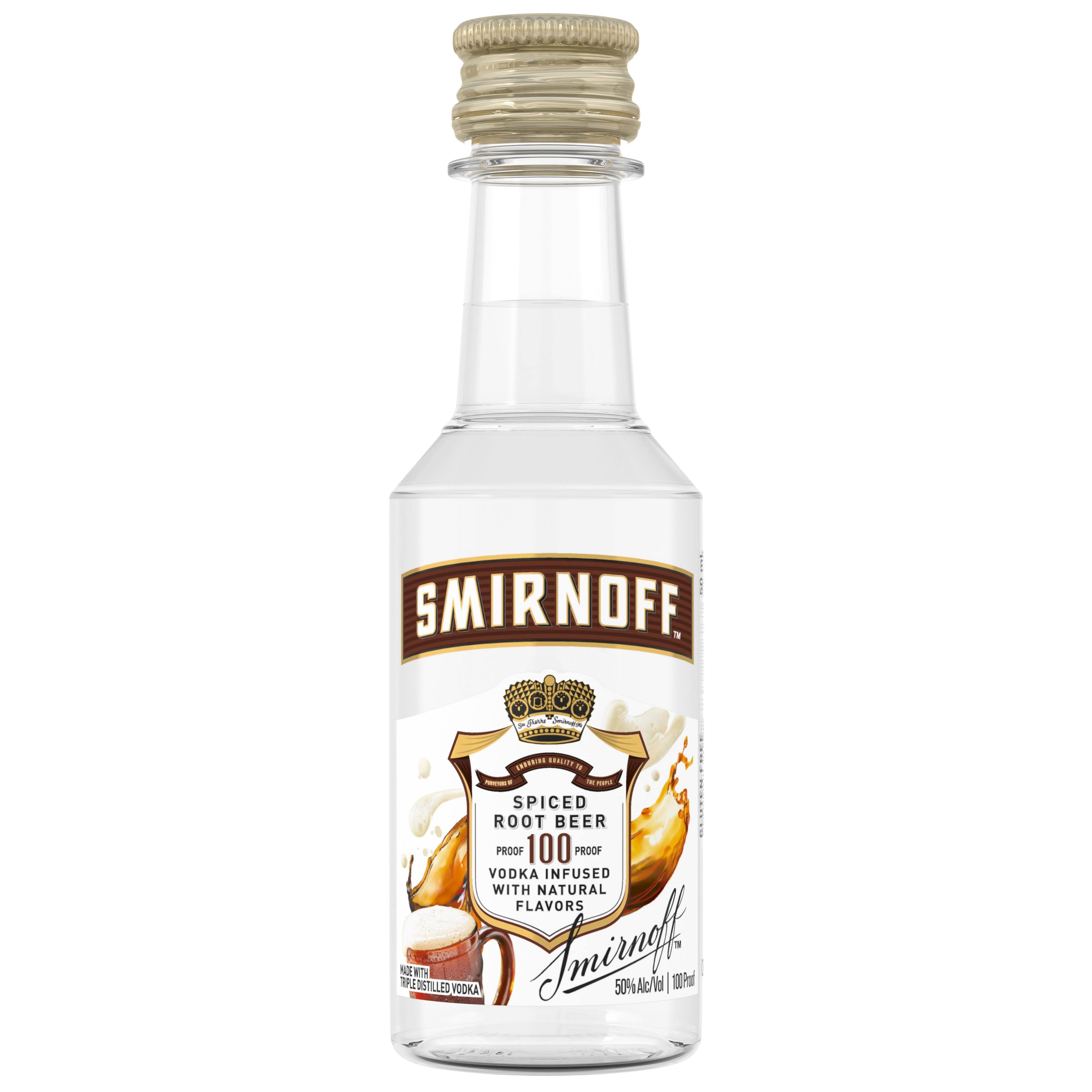 Smirnoff 100 Root Beer Vodka 50ml