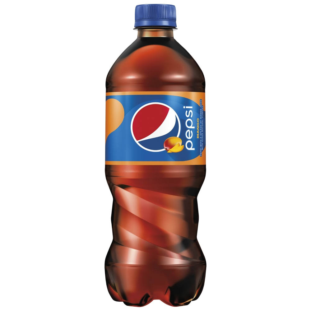 Pepsi Cola with Splash of Mango Juice Soda - 20 fl oz