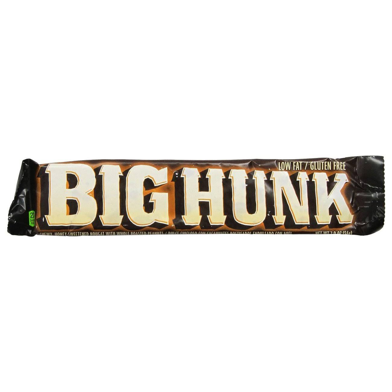 Annabelle's Big Hunk Candy Bar - Chewy Nougat with Peanuts, 2oz