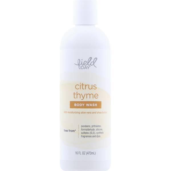 Field Day Citrus Thyme Body Wash - 16 Fluid Ounces - Deep Roots Market - Delivered by Mercato