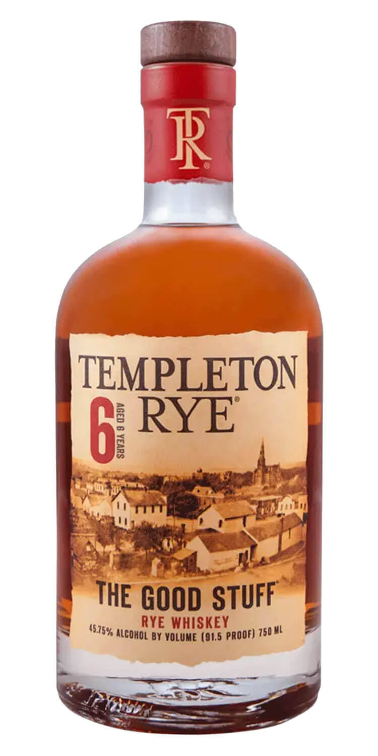 Templeton Rye Small Batch Whiskey - 750 ml bottle