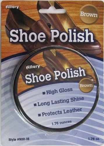 Allary Brown Shoe Polish Model 900-16