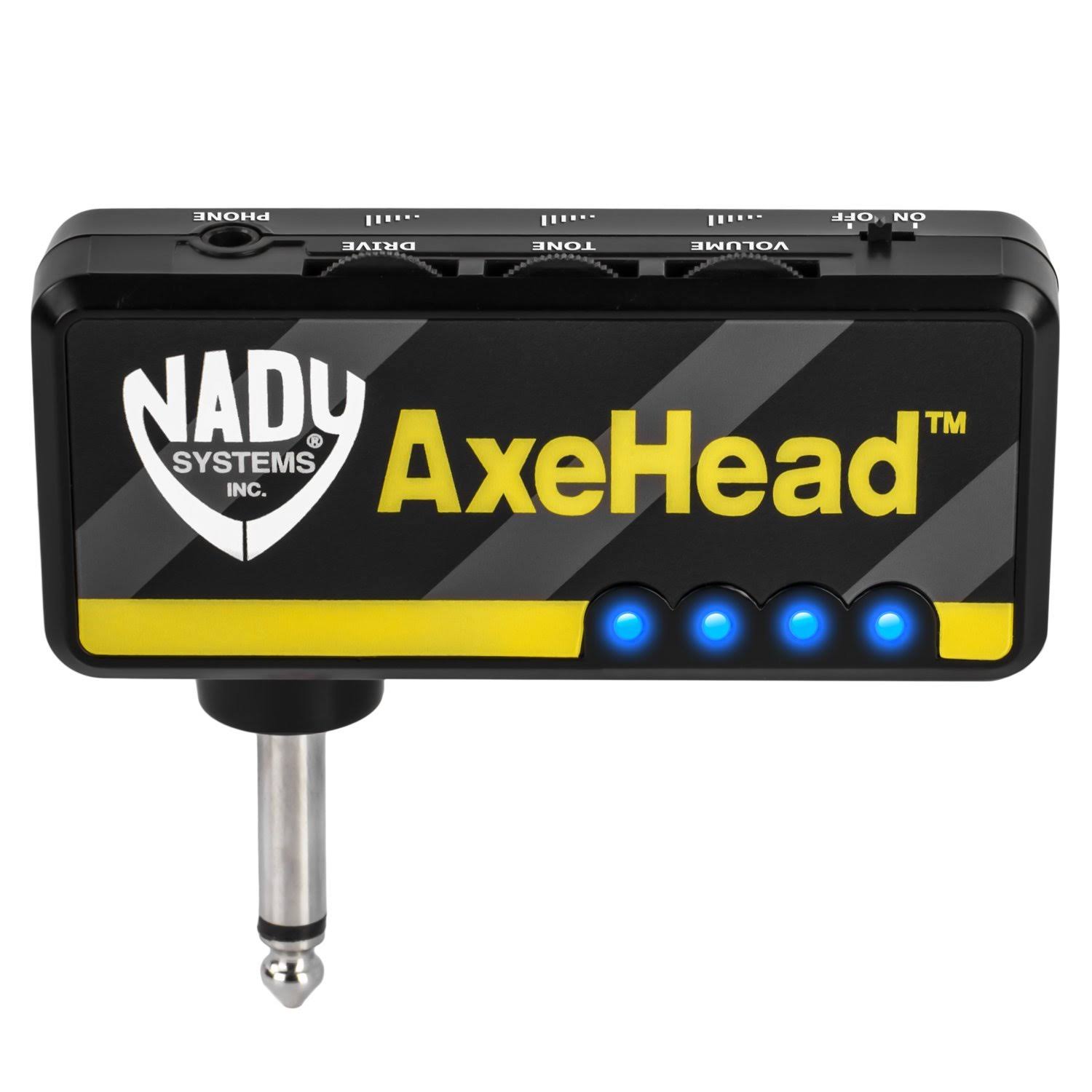 Nady Axehead Miniature Headphone Guitar Amplifier Set