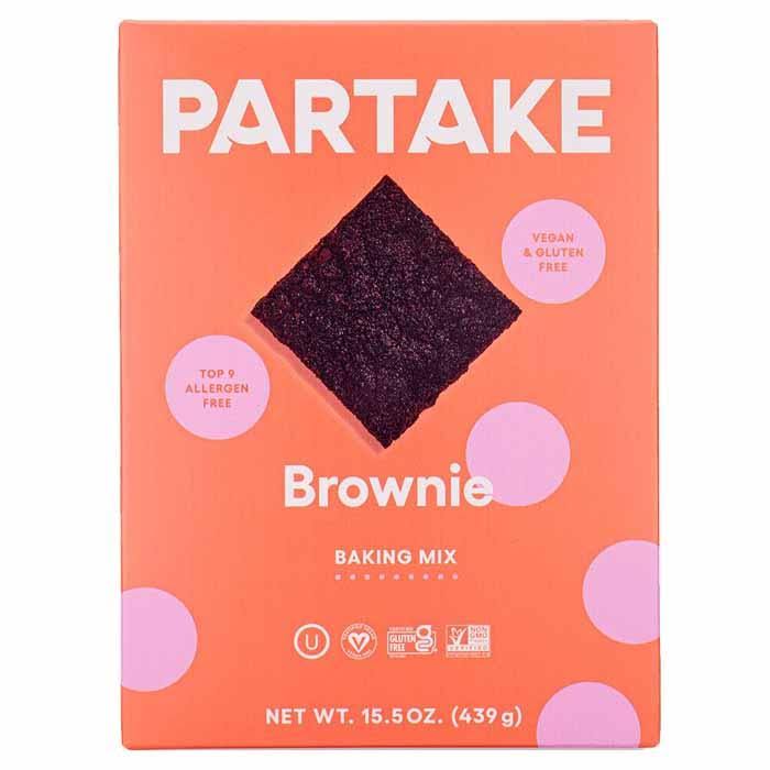 Partake - Baking Mixes, 439g | Multiple Flavours Brownie - Vegan Plant Based