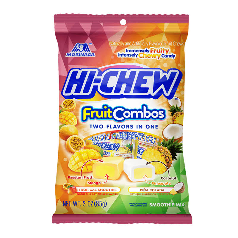 Hi-Chew Fruit Combo 85g Bag Fruity Chewy Candy Sweets