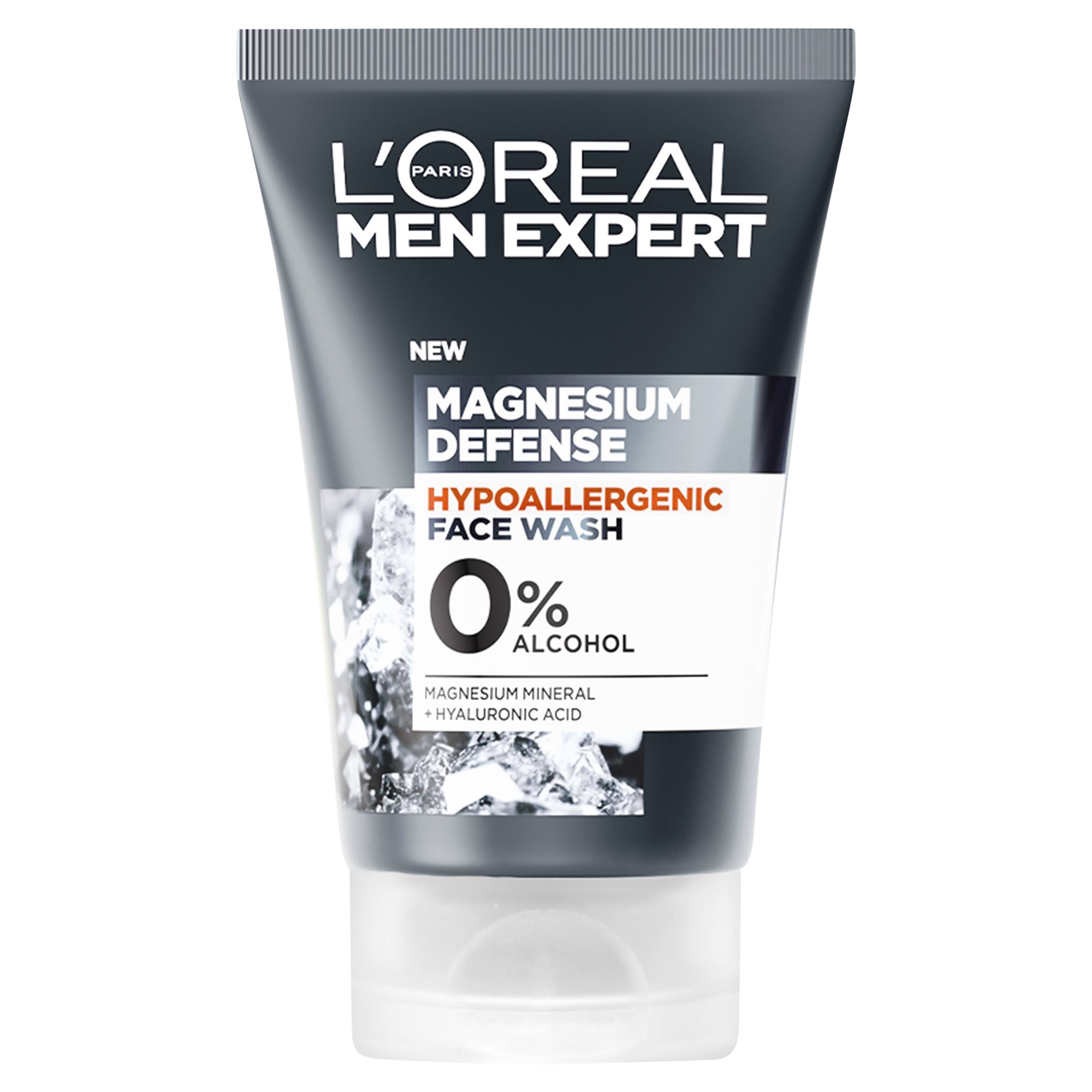 L'Oreal Paris Men Expert Magnesium Defence Face Cleanser 100ml