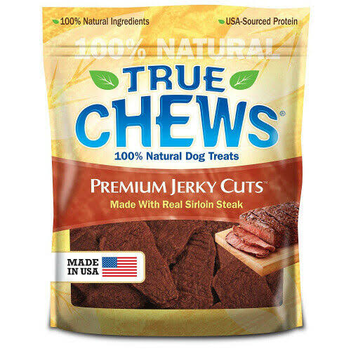 True Chews Premium Jerky Cuts Dog Treats - Sirloin Steak, 12oz