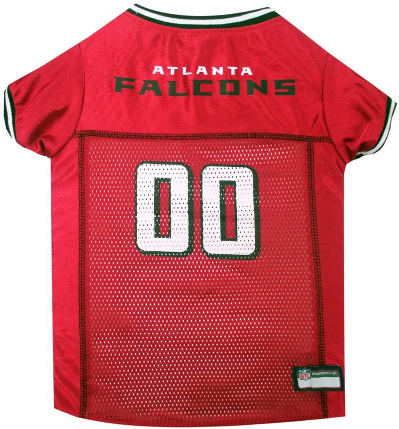 Atlanta Falcons Officially Licensed Dog Jersey - Red - Medium