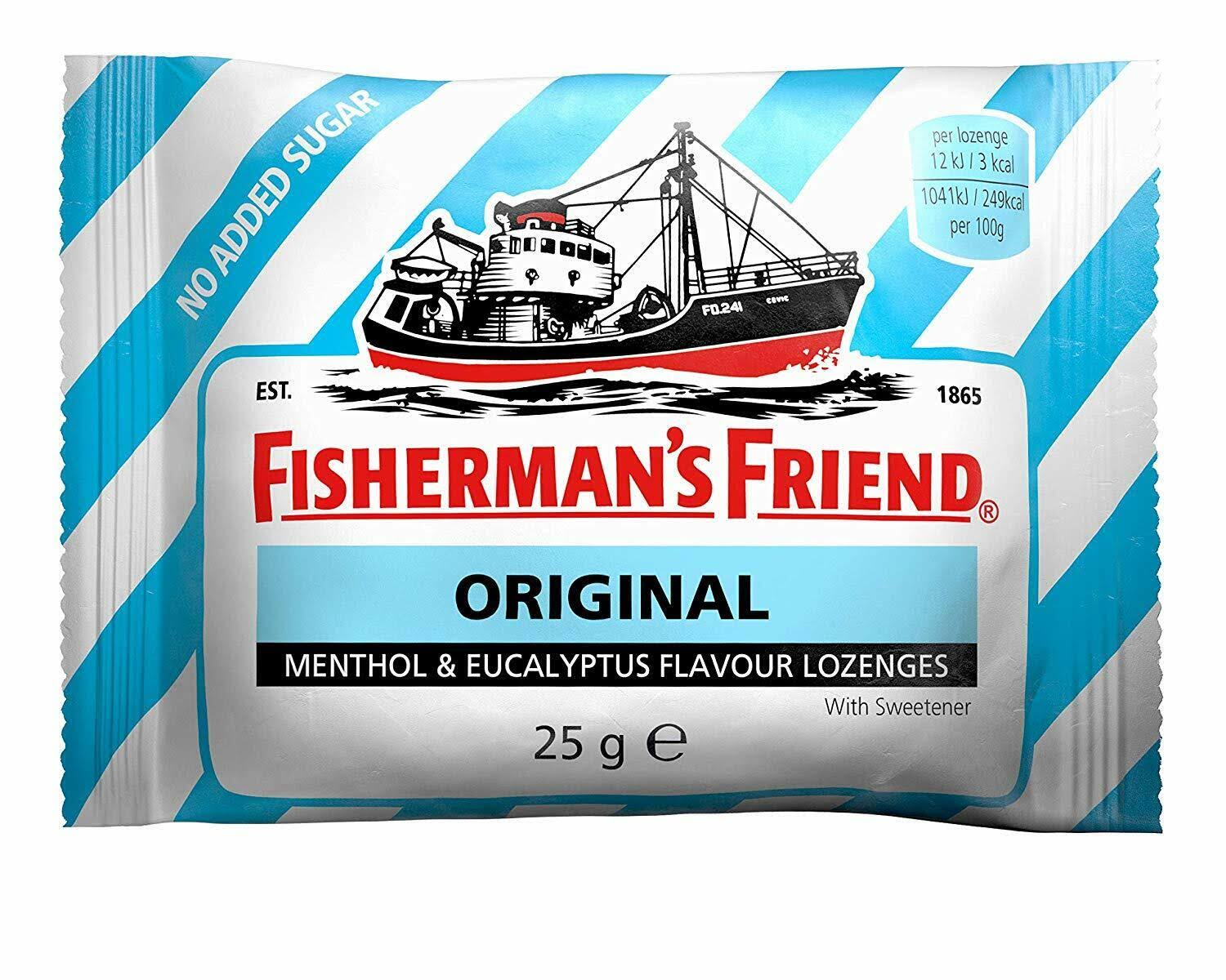 Fishermans Friend Extra Strong Sugar Free Lozenges - 20 pack