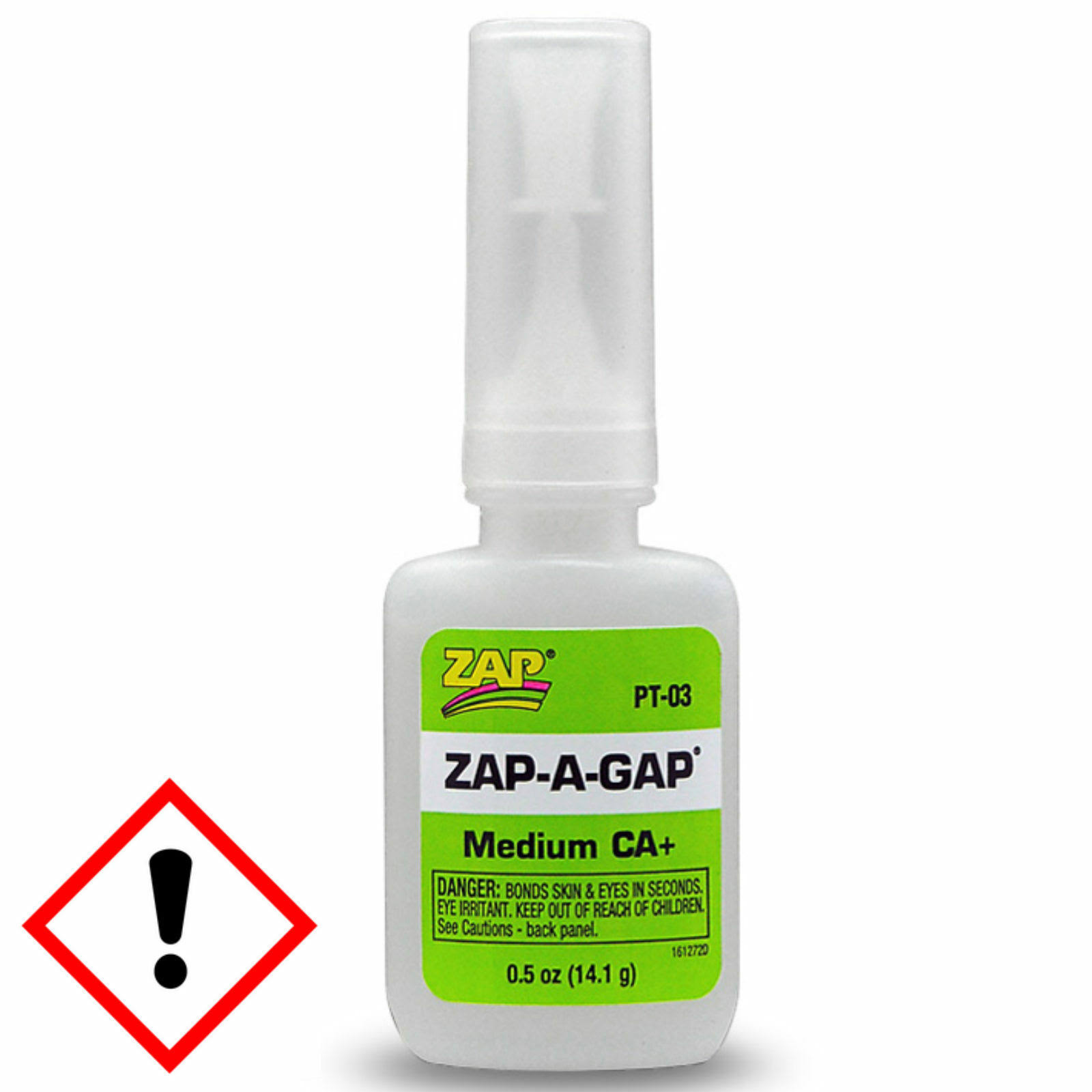 Zap-A-Gap Filling Instant Adhesive - Medium Thick, 1/2oz