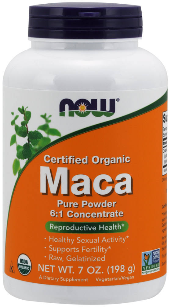 Now Foods Maca Organic Pure Powder - 7oz