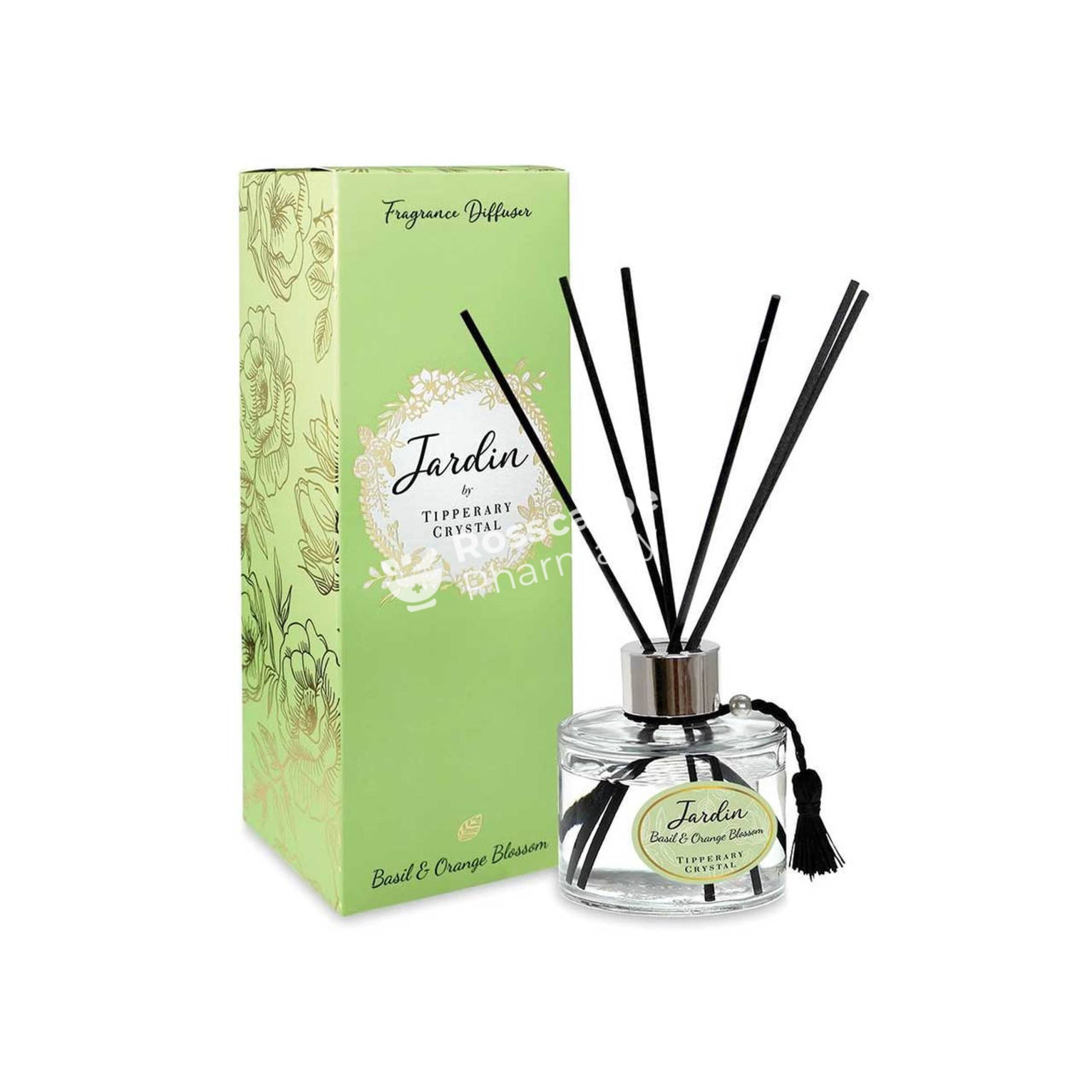 Tipperary Crystal Jardin Collection Diffuser - Basil & Orange