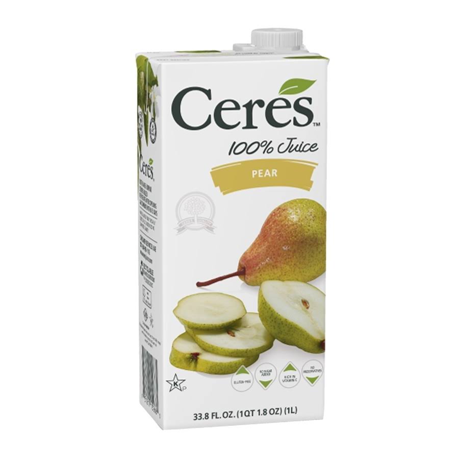 Ceres 100 Percent Pear Fruit Juice - 33.8oz