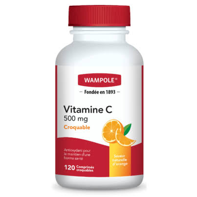 Wampole Vitamin C 500mg Orange